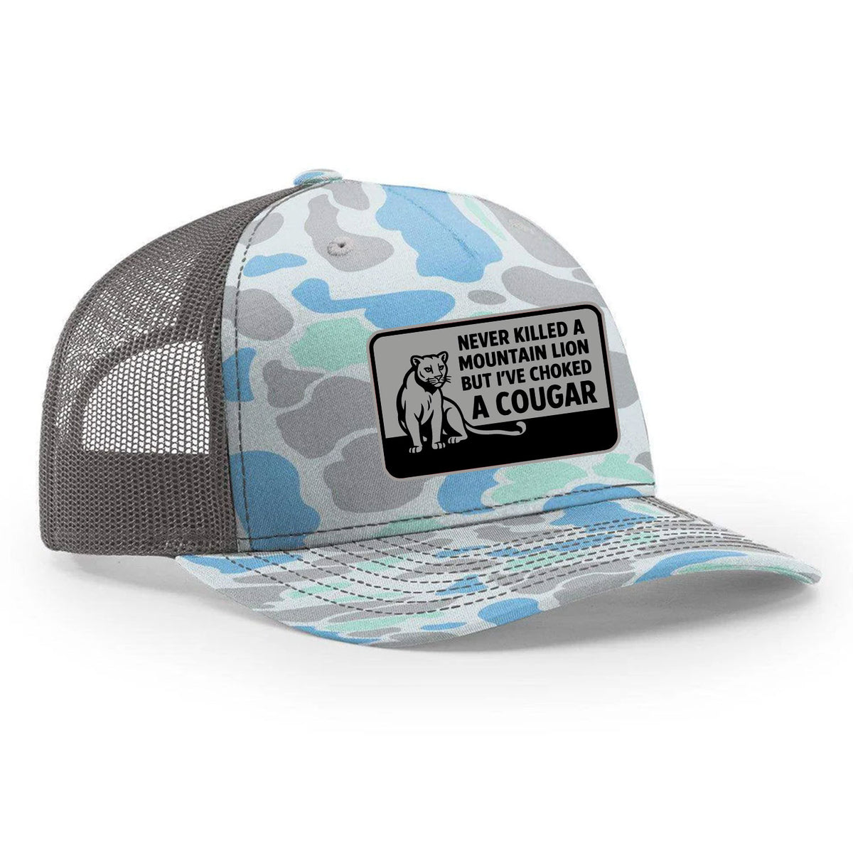 Choked A Cougar Classic Trucker Hat