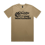 Thumbin' From Montgomery Premium Tee - Sand