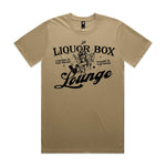 The Liquor Box Lounge Premium Tee - Sand