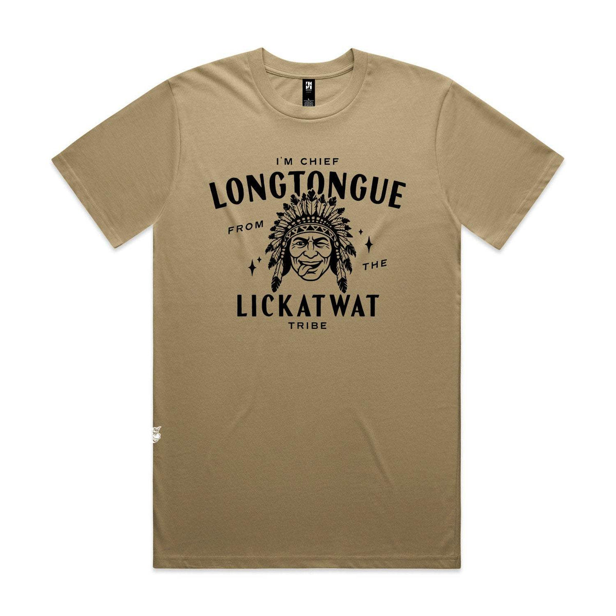 Chief Longtongue Premium Tee - Sand