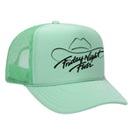 Friday Night Fever Foam Trucker Hat - Seafoam