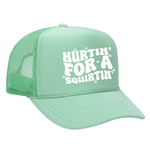 Hurtin' For A Squirtin' Foam Trucker Hat - Seafoam
