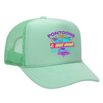 Pontoons and High Noons Foam Trucker Hat - Seafoam