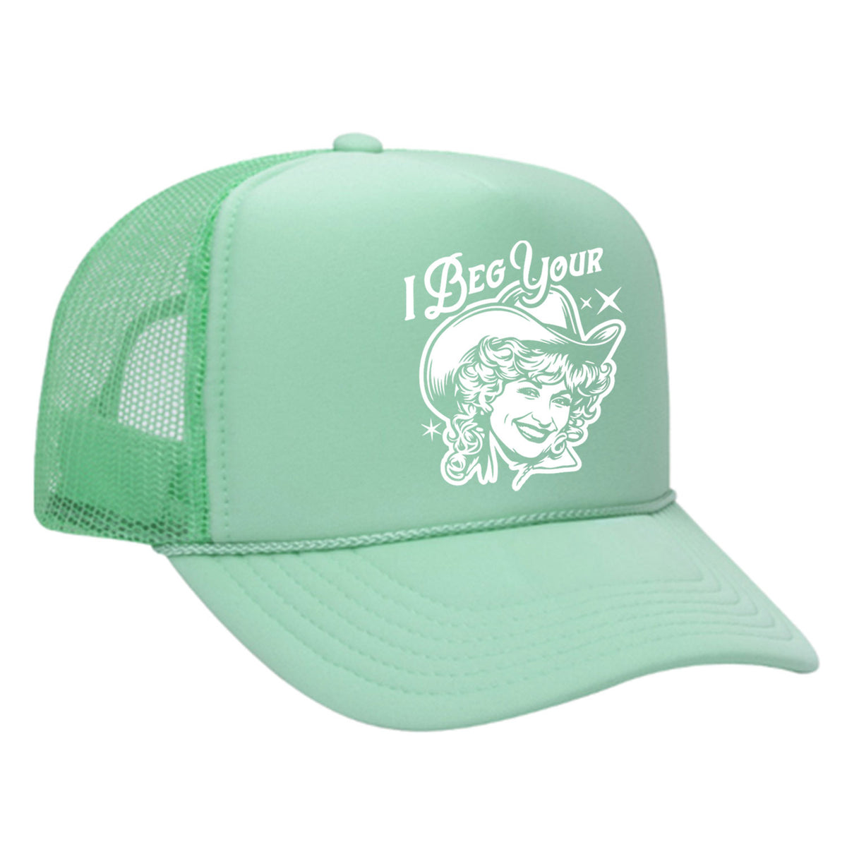 I Beg Your Parton Foam Trucker Hat