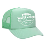 Watermelon Crawl Foam Trucker Hat - Seafoam