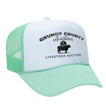 Grundy County Auction Foam Trucker Hat