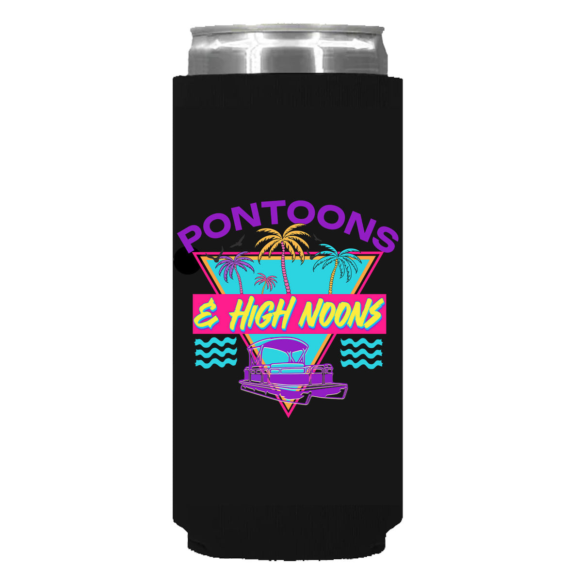 Pontoons and High Noons Can Sleeve