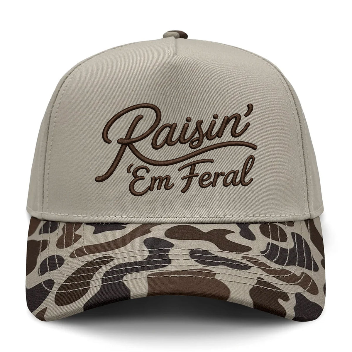 Raisin' 'Em Feral Embroidered Hat