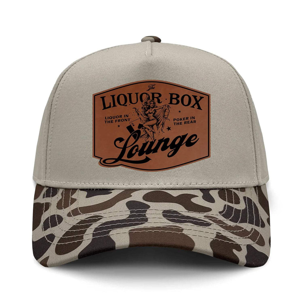 The Liquor Box Lounge Hybrid Camo Hat - Slough
