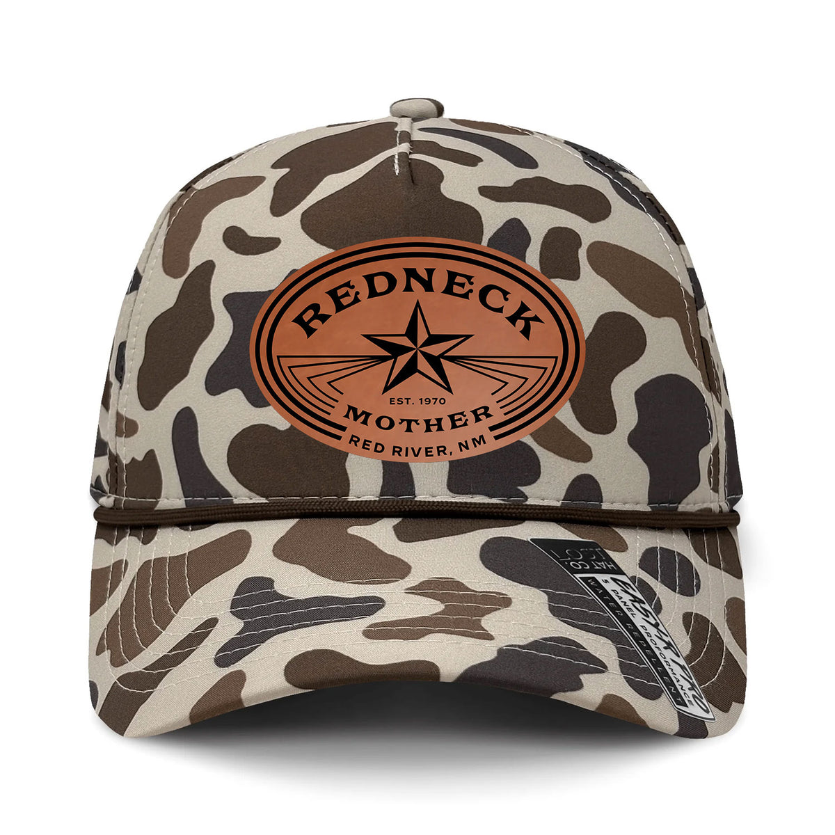 Redneck Mother Performance Leather Patch Hat