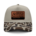Choked A Cougar 5-Panel Hybrid Camo Hat