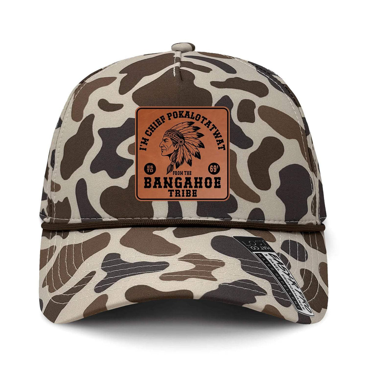 Chief Pokalotatwat Performance Leather Patch Hat - Slough