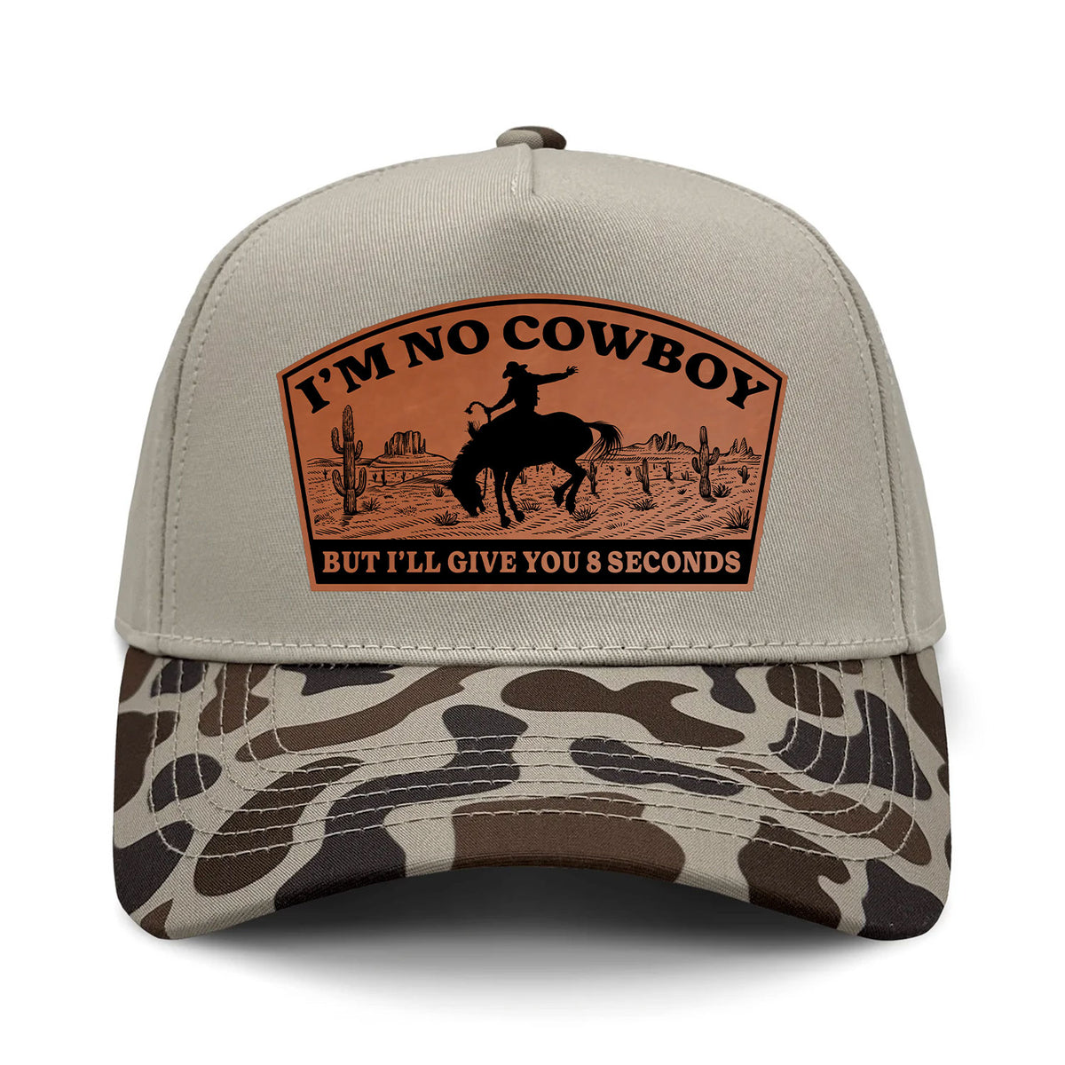 I'm No Cowboy Hybrid Camo Hat