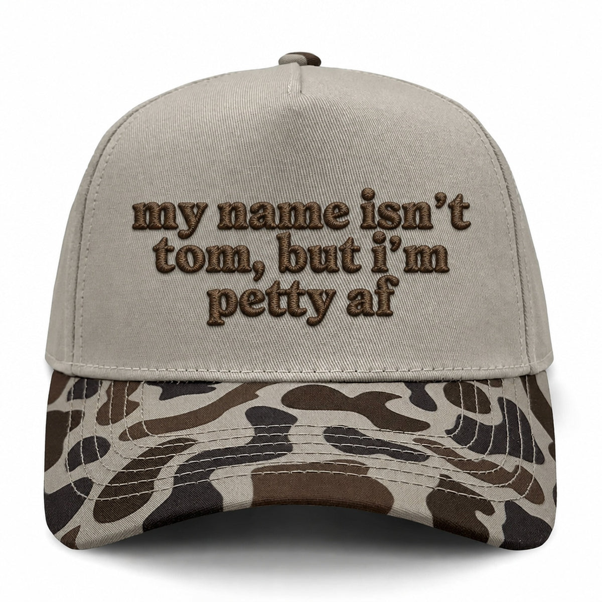 My Name Isn't Tom Embroidered Hat