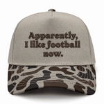 Apparently, I Like Football Embroidered Hat - Slough