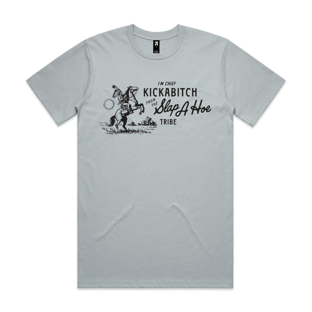 Chief Kickabitch Premium Tee - Smoke