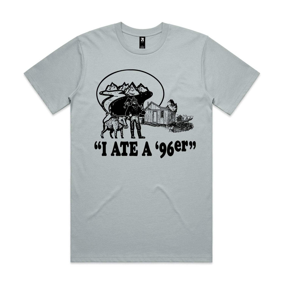 I At A 96'er Premium Tee - Smoke