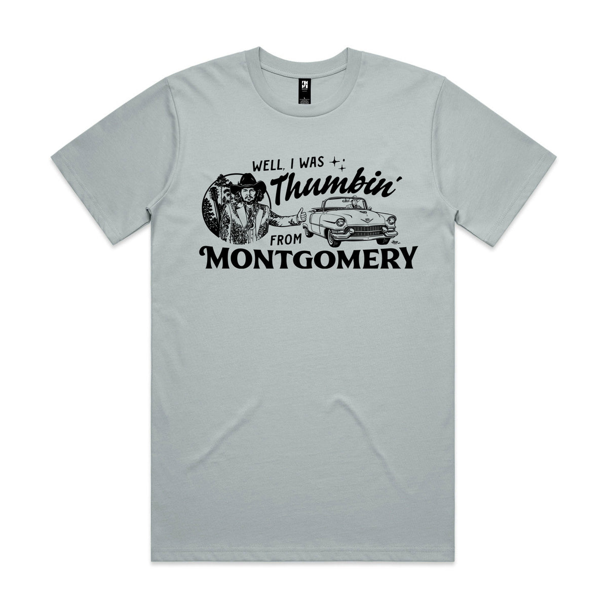 Thumbin' From Montgomery Premium Tee