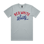Red, White, & Rowdy Premium Tee - Smoke