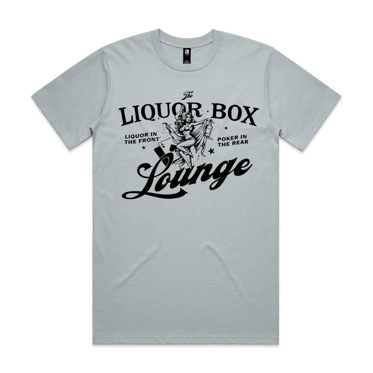 The Liquor Box Lounge Premium Tee - Smoke