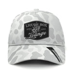 The Liquor Box Lounge Performance Leather Patch Hat