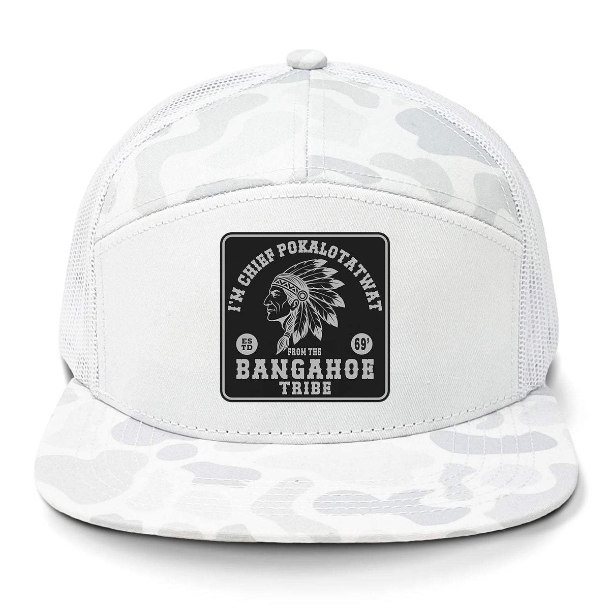 Chief Pokalotatwat 7 Panel Hat - Sneaux