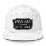 Over Par And Under The Influence 7 Panel Hat