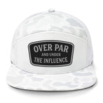 Over Par And Under The Influence 7 Panel Hat