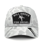 Will Dance For Diesel Performance Pro Hat - Snow
