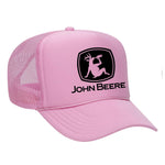 John Beere Foam Trucker Hat - Soft Pink