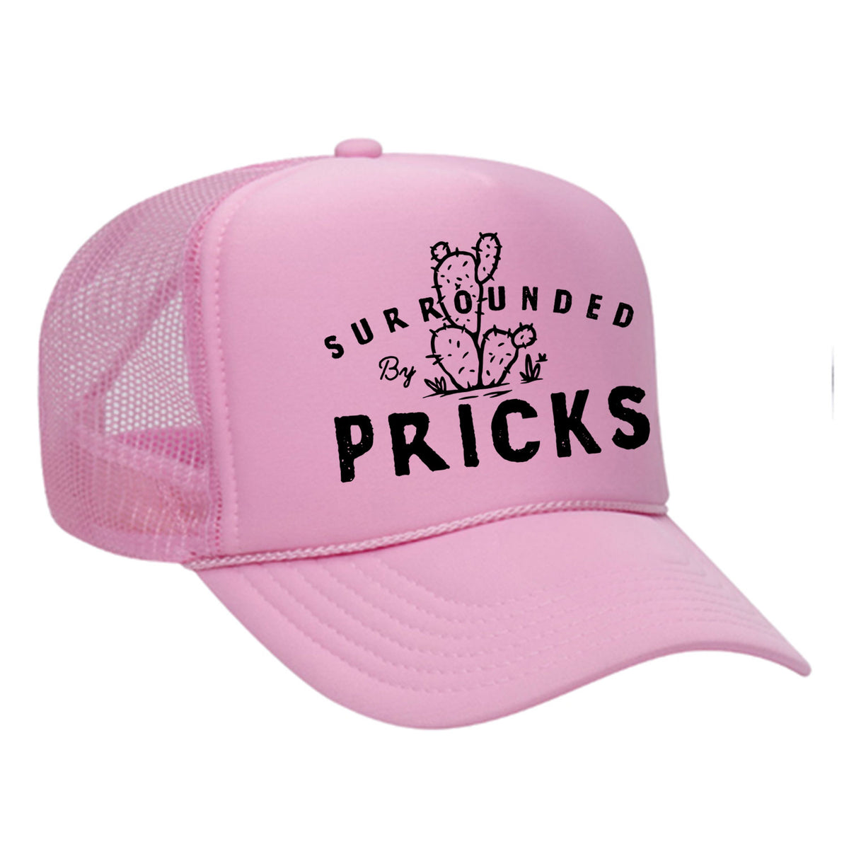Surrounded By Pricks Foam Trucker Hat
