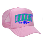 Drinkin' Weather Foam Trucker Hat - Soft Pink