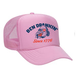 Ben Drankin' Foam Trucker Hat - Soft Pink