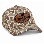 Time Out Gentleman's Club Leather Patch Hat