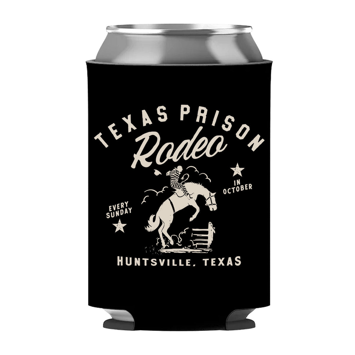 Texas Prison Rodeo Can Sleeve