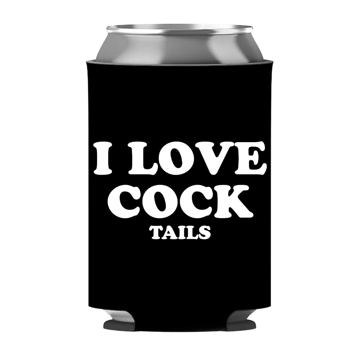 I Love Cock Tails Can Sleeve