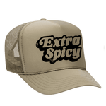 Extra Spicy Foam Trucker Hat - Tan