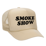 Smoke Show Foam Trucker Hat - Tan