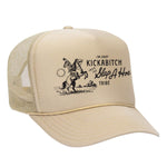 Chief Kickabitch Foam Trucker Hat - Tan