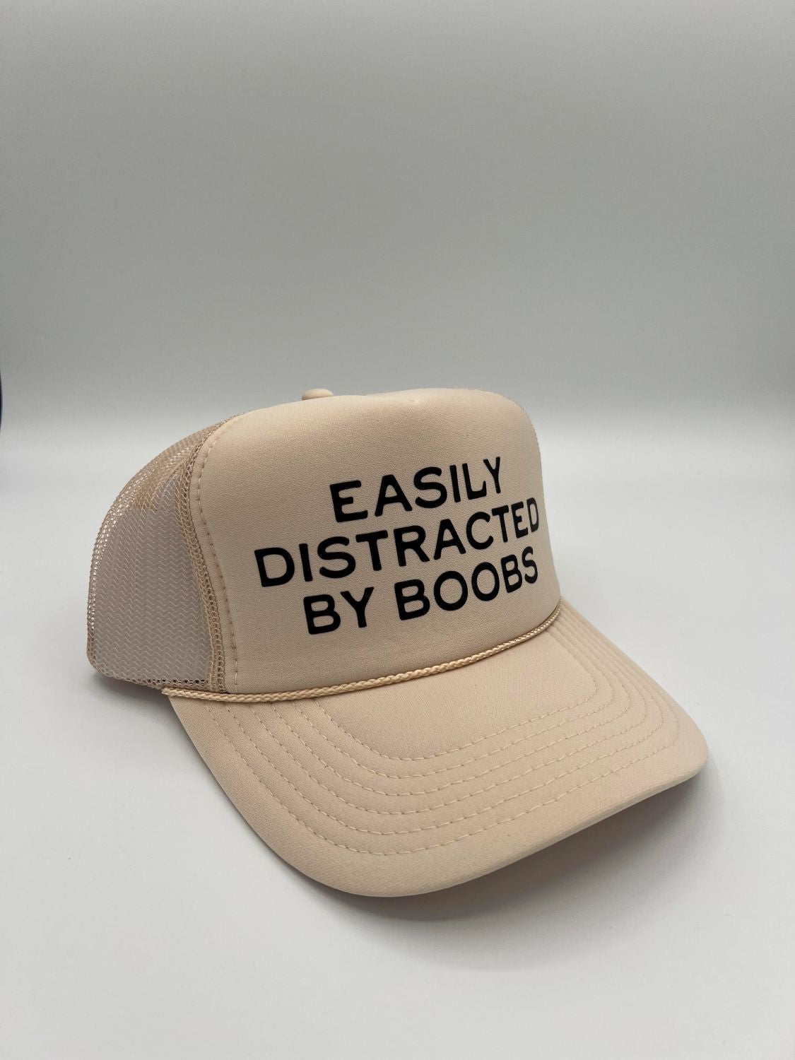Easily Distracted By Boobs Foam Trucker Hat SALE