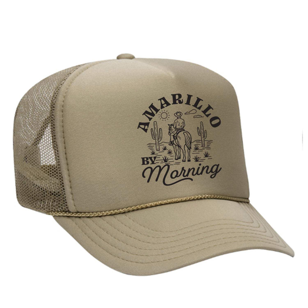 Amarillo By Morning Foam Trucker Hat - Tan