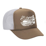 Dumas Walker Foam Trucker Hat - Tan / White