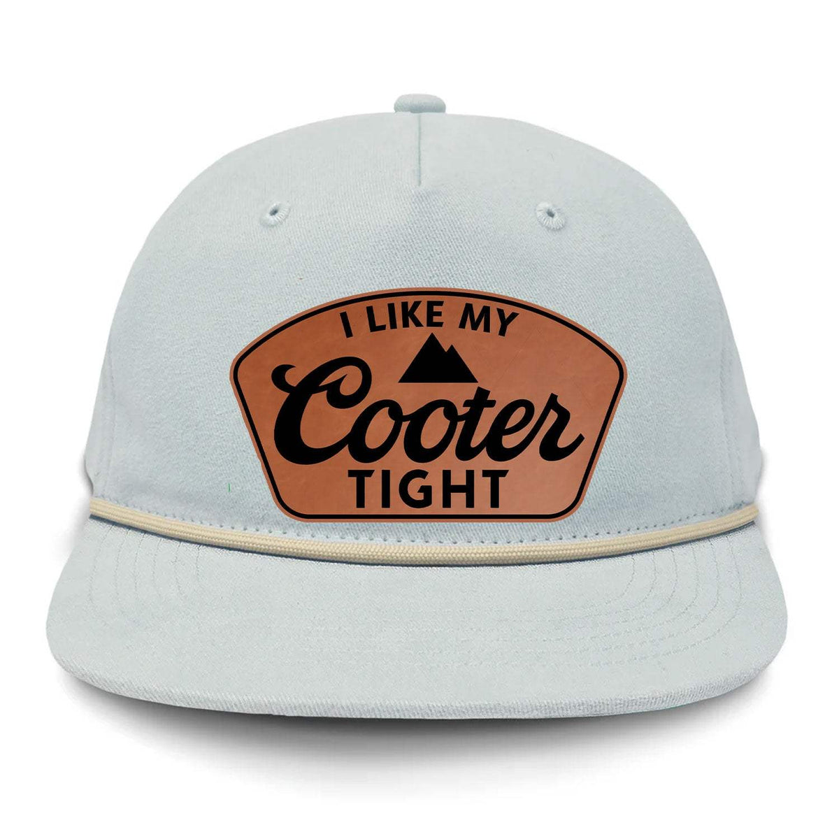 Cooter Tight Flat Bill Rope Hat