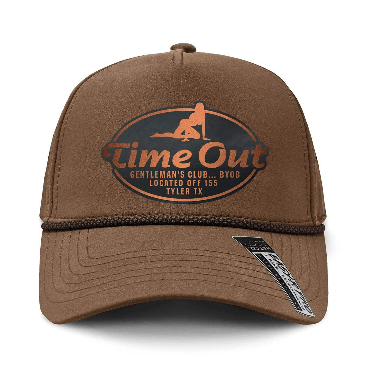 Time Out Gentleman's Club Performance Pro Hat - Tobacco