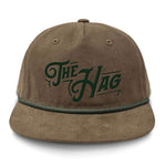 The Hag Embroidered Rope Hat - Tobacco