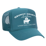 Grundy County Auction Foam Trucker Hat