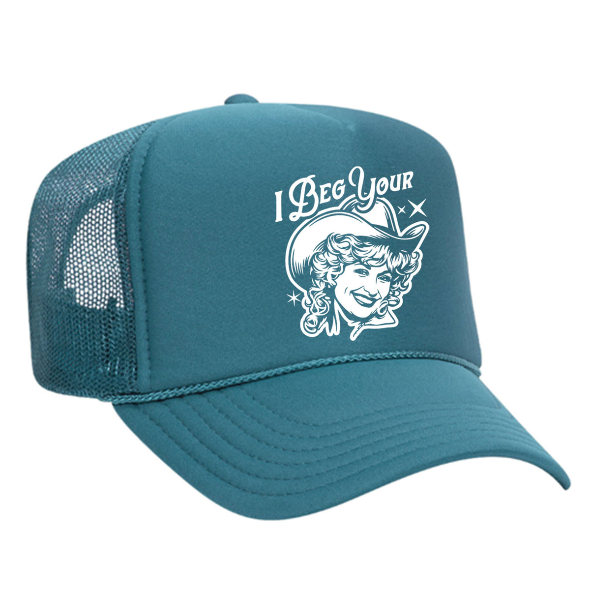I Beg Your Parton Foam Trucker Hat