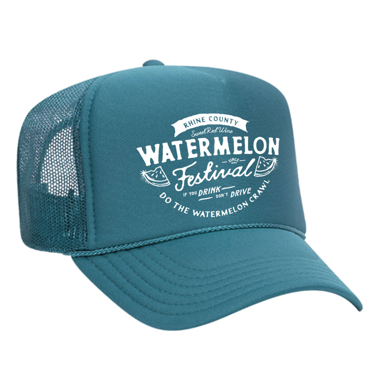 Watermelon Crawl Foam Trucker Hat