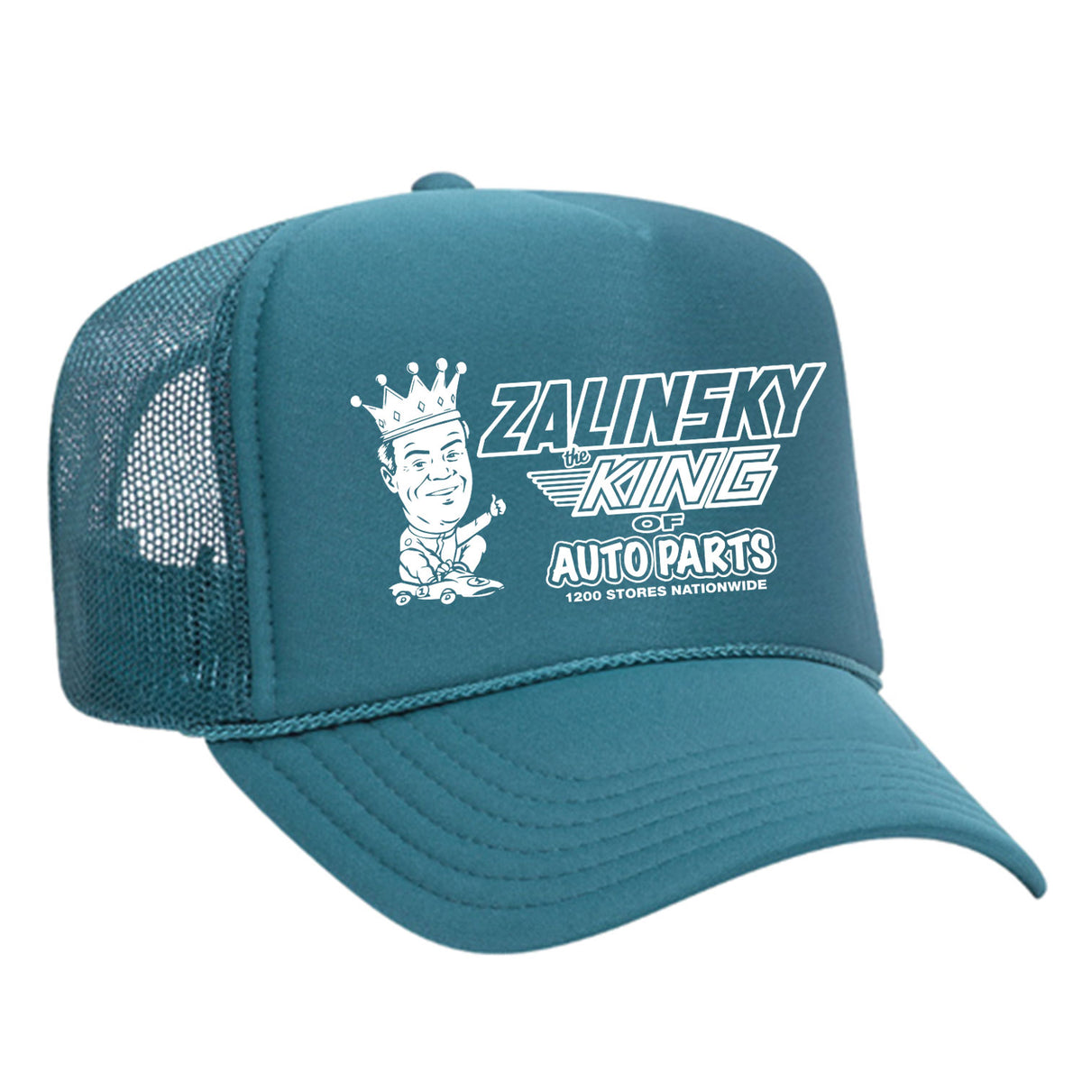 Zalinsky The King Of Auto Parts Foam Trucker Hat
