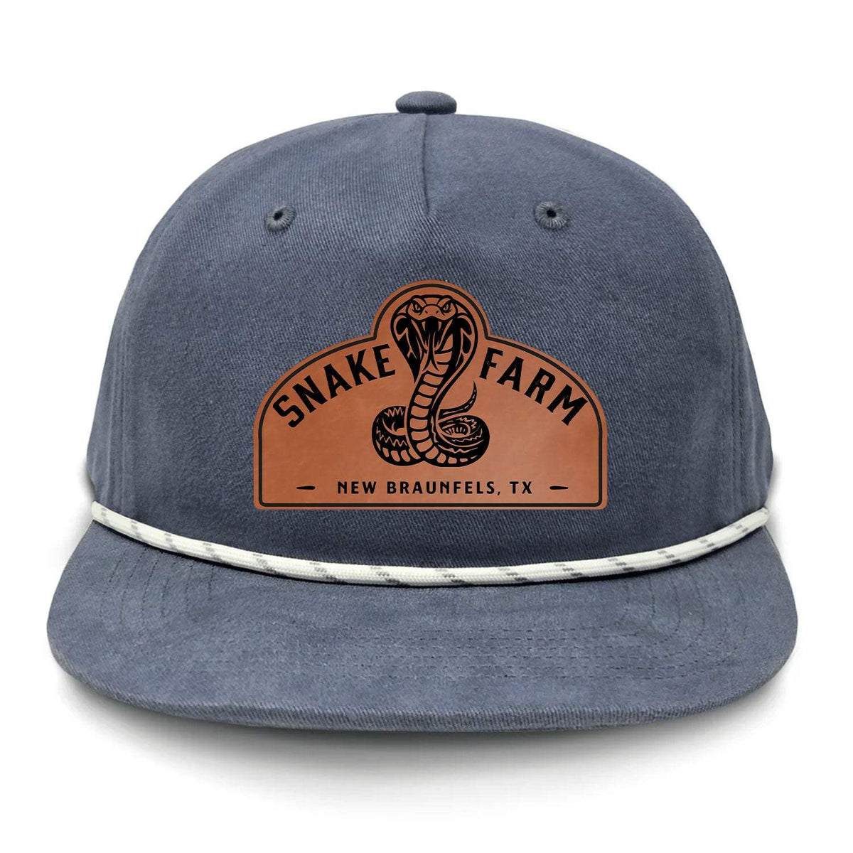 Snake Farm Flat Bill Rope - Vintage / Navy